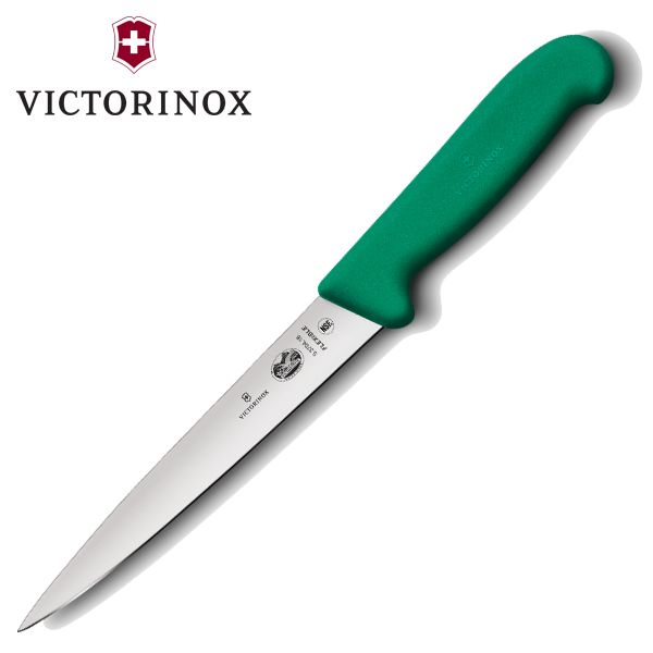 Dụng cụ bếp phi lê Victorinox 5.3704.18 màu xanh lá, lưỡi dài 18cm