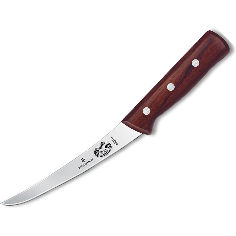 Dao bếp Victorinox Boning Knife, Curved Blade, Flexible, Maple Wood Handle 15cm