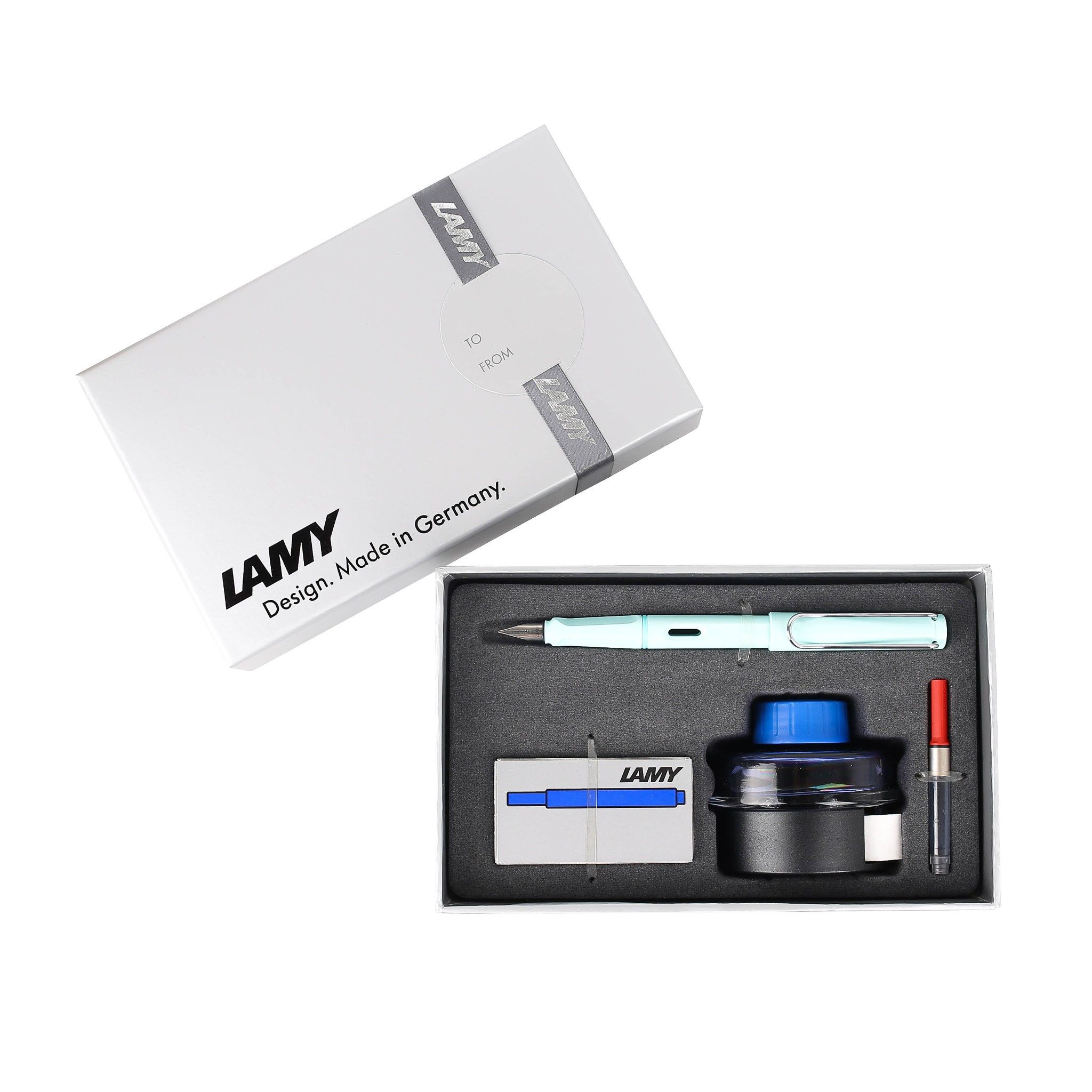 Bộ Lamy Safari Gift Set combo 4 in 1 (Pastel Light Blue)