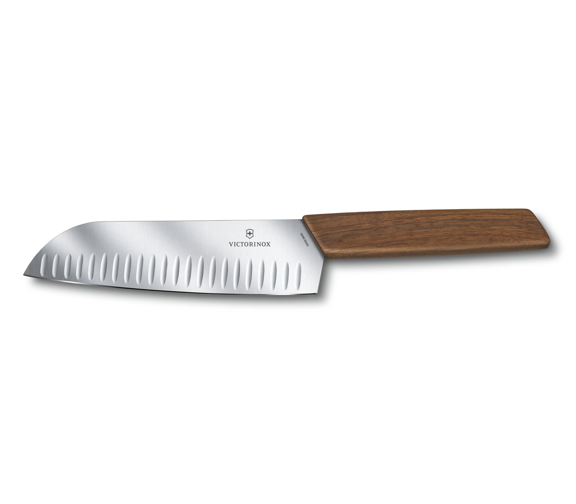 Dao bếp Victorinox cán gỗ 17cm (Santoku Knife)