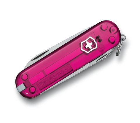  Dao xếp đa năng VICTORINOX Classic Rose Edition Pink Trans (58mm) 