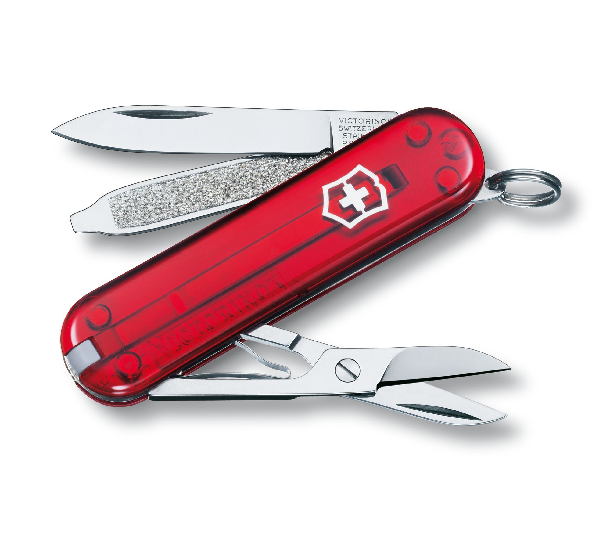 Dao xếp đa năng VICTORINOX Classic SD Trans Red (58mm)