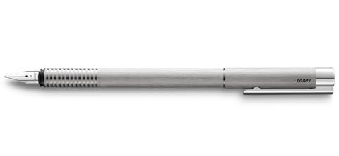  Bút máy LAMY logo (Brushed Steel) 