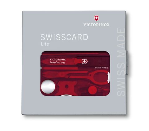  Bộ dụng cụ đa năng Swiss Card Lite (Red) 