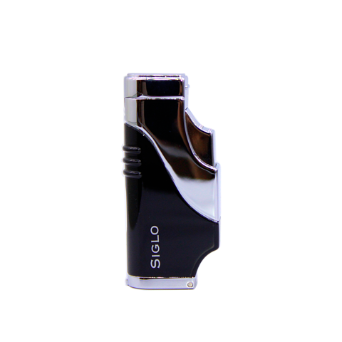 Bật lửa cigar Siglo Triple Frame Lighter đen 