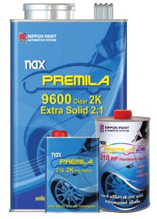 NAX Premila 9600 Clear 2K Extra Solid 2:1