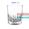 Union 385 - Ly Thủy Tinh Union Notch Bottom Rock Glass 240ml | Nhập Khẩu Thái Lan