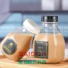 Chai Thủy Tinh Vuông Lùn 350ml , 500ml Nắp Nhựa | Tùy Chọn Dung Tích