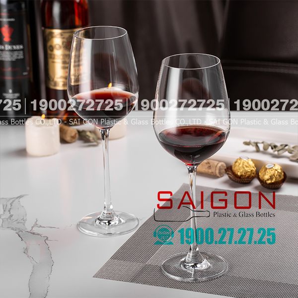 IDELITA 99CD40 - Ly thủy tinh Pha Lê IDELITA Rhine Charm Red wine Crystal glasses 400ml | Thủy Tinh Pha Lê Cao cấp