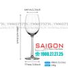 IDELITA 99CD40 - Ly thủy tinh Pha Lê IDELITA Rhine Charm Red wine Crystal glasses 400ml | Thủy Tinh Pha Lê Cao cấp