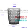 Deli DSKB172-1H - Ly Thủy Tinh Deli Beyond The Time Gray Rock Glass 300ml | Thủy Tinh Cao Cấp