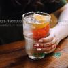 DELI Y5865-2S - Ly Thủy Tinh Deli LINQ Amber Beverage Glass 400ml | Thủy Tinh Cao Cấp