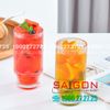 INS 214T - Ly Thủy Tinh Sọc 02 Tầng INS Stripes Empilable Tumber Glass 430ml | Thủy Tinh Cao Cấp