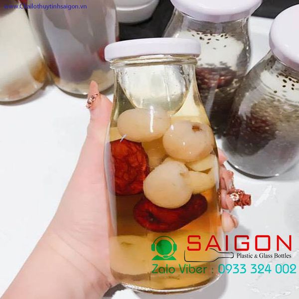 Chai Lùn 200ml nắp thiết