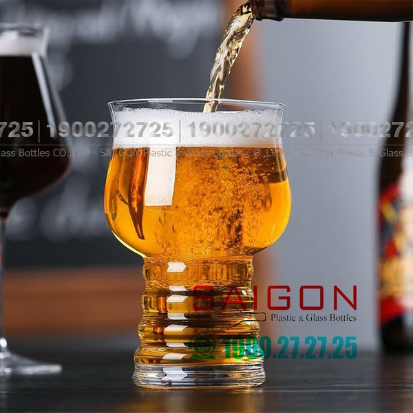 DELI J3468-1 - Ly Thủy Tinh Deli Craft Beer Glass 460ml | Thủy Tinh Cao Cấp