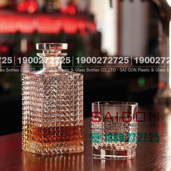 Luigi Bormioli 12344/02 - Ly thủy tinh Pha Lê Luigi Bormioli Tumbler Elixir DOF Crystal Glasses 380ml | Nhập Khẩu Italy