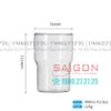DELI GPB53 - Ly Thủy Tinh Deli Glasses Eco Borosilicate Hight Ball Glass Cup 400ml | Thủy Tinh Cao Cấp