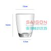 Union 338 - Ly Thủy Tinh Union Neo Rock Glass 260ml | Nhập Khẩu Thái Lan