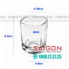 Ocean P03710 - Ly Thủy Tinh Ocean Verrine Shot Glass 60ml | Nhập Khẩu Thái Lan