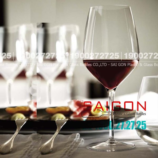 Luigi Bormioli A08743 - Ly thủy tinh Pha Lê Luigi Bormioli Atelier Cabernet Merlot Crystal Glasses 700ml | Nhập Khẩu Italy