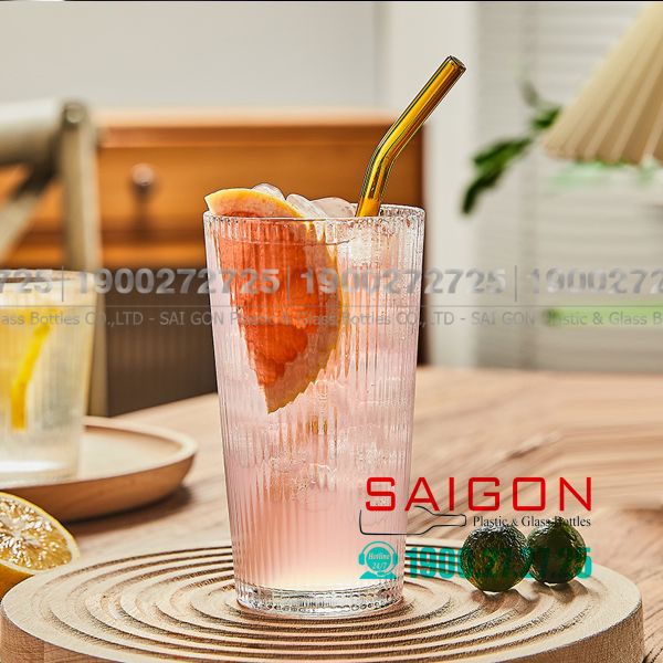 King Dealay H018 -  Ly Thủy Tinh King Dealay studio Tumber Glass 380ml | Thủy tinh Cao Cấp