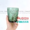 DELI DSKB164-1G - Ly Thủy Tinh Deli Summer Forest Green Rock Glass 300ml | Thủy Tinh Cao Cấp