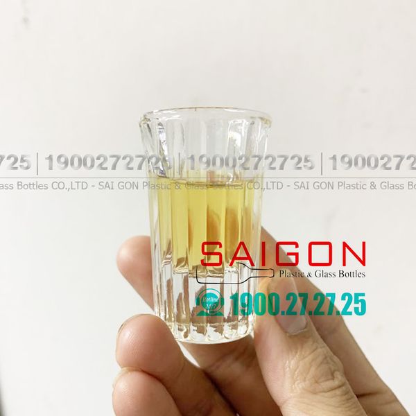 Deli Y6005 - Ly Thủy Tinh Deli Green Apple Shot 20ml | Thủy Tinh Cao Cấp