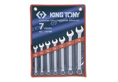 10-19mm bộ vòng miệng 7 cái hệ mét Kingtony 1207SR