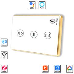 Công tắc thông minh EIT Smart điều khiển rèm, cửa cuốn kết nối Wifi/Zigbee ESW1801WW (Trắng)