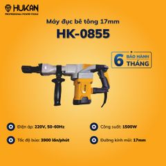 Máy chuyên đục 17mm Hukan HK-0855