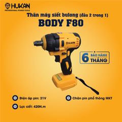 Thân máy siết bulong F80 Hukan BODY
F80