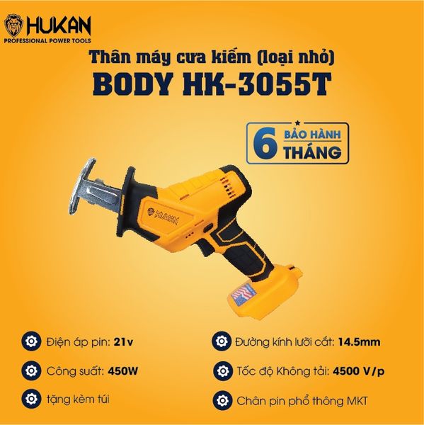 Máy cưa kiếm (Loại nhỏ) Hukan HK-3055T