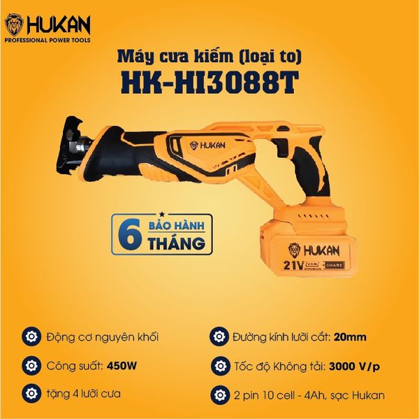 Máy cưa kiếm (Loại to) Hukan HK-HI3088T