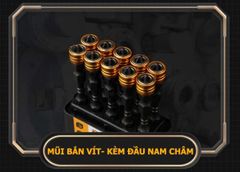 VÍT SIÊU HÚT KÈM NAM CHÂM A1- VÀNG 65mm CRL-2366