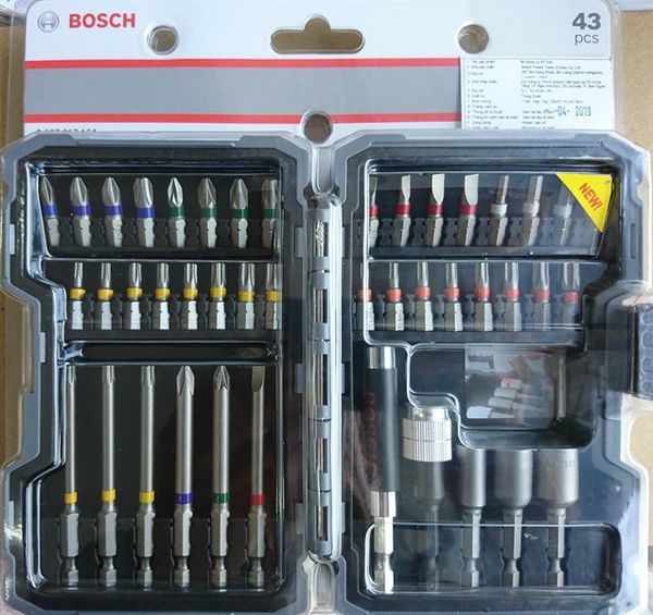 Bộ dụng cụ đa năng 43 chi tiết Bosch 2607017164