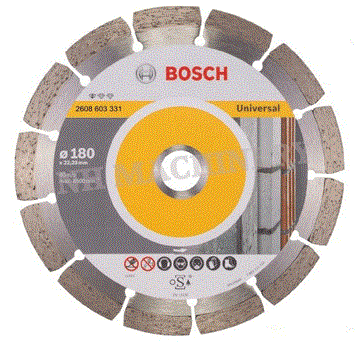 125x22.2mm Đĩa cắt kim cương Bosch 2608603329