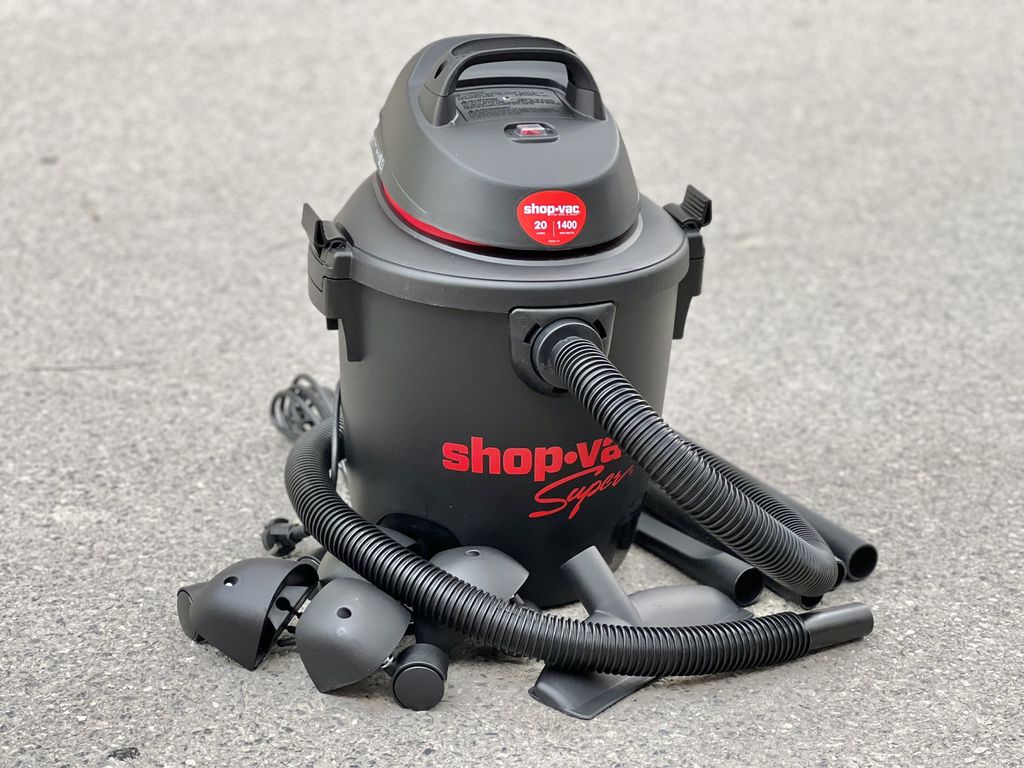 Máy hút bụi khô/ướt/thổi 20L 1400W nhựa cao cấp Shopvac 59712206