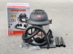 Máy hút bụi khô/ướt/thổi 30L 1800W thép không gỉ Shopvac 92722205