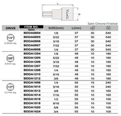 Vít lục giác TOPTUL BDDA1612 1/2