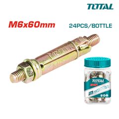 Bộ 24 neo nặng M6x60mm Total WJHA0606021