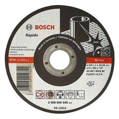 125x2x22.2mm Đá cắt inox Bosch 2608600094