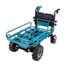 XE VẬN CHUYỂN HÀNG HÓA DÙNG PIN(DẠNG KHUNG/BL)(18VX2) MAKITA DCU604Z