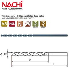 1.6x75mm Mũi khoan dài Nachi List L550