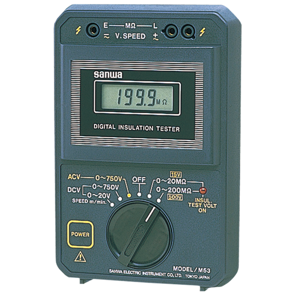 Đồng hồ đo điện trở cách điện Sanwa M53