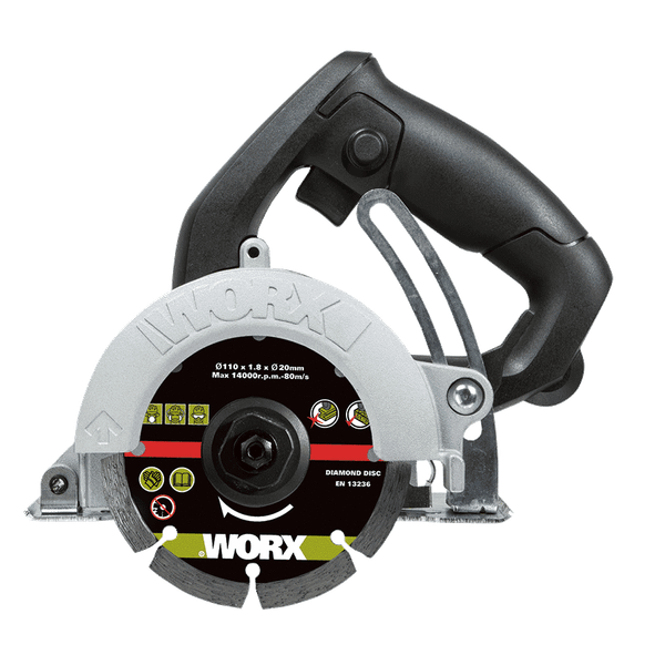 110mm Máy cắt gạch 1600W Worx Green WU073