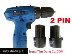 MÁY KHOAN  PIN 12V 1 cấp độ VOTO - 2 PIN