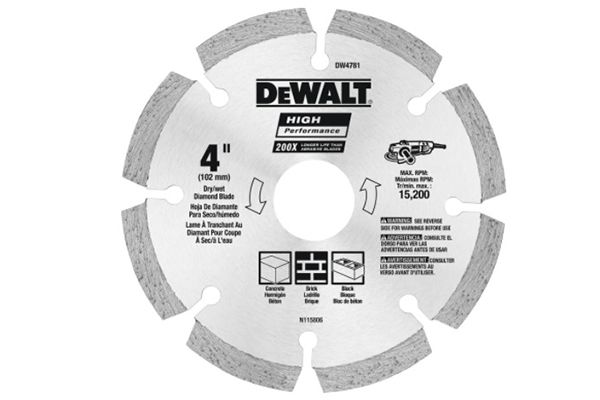 105 x 20mm 7mm Đĩa cắt gạch Dewalt DW4781-B1