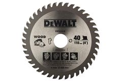 100mmx40T Lưỡi cưa gỗ Dewalt DW03410- B1