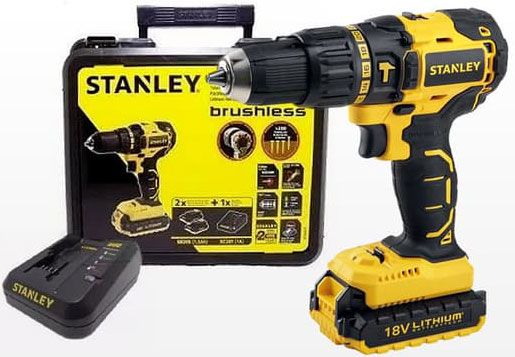 18V Máy khoan động lực dùng pin Stanley SBH201D2K