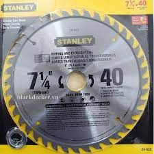 Lưỡi cưa gỗ 184mm x 40T STANLEY 20-522-23